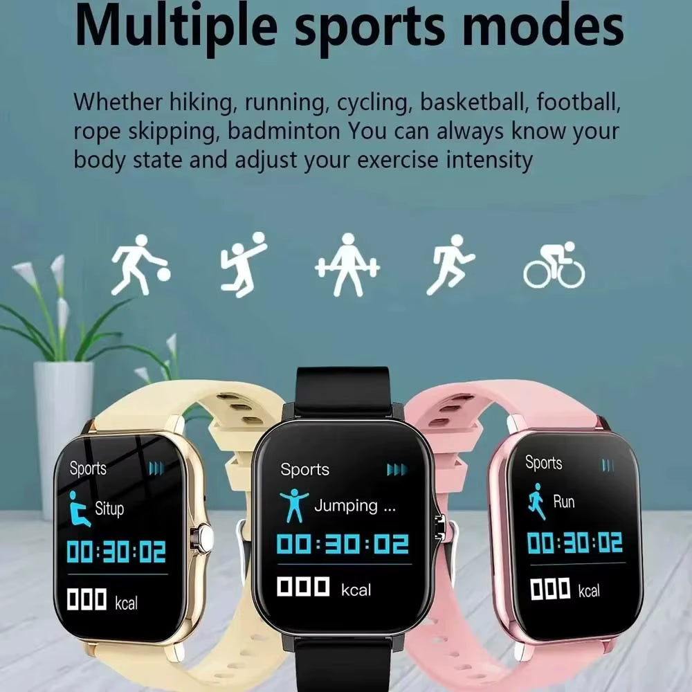2026 Smart Watch for Men & Women - 1.83'' Full Screen, Wireless Call, Fitness Tracker - Perfect Holiday Gift!