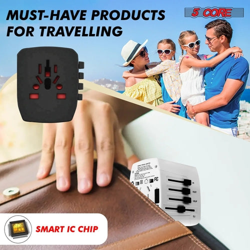 NVR TravelPlug Pro – Kit 3 Adaptadores de Viaje Universales
