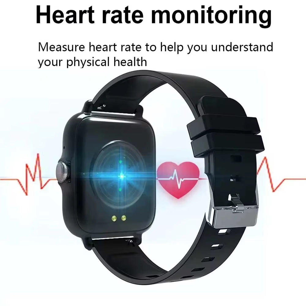 2026 Smart Watch for Men & Women - 1.83'' Full Screen, Wireless Call, Fitness Tracker - Perfect Holiday Gift!