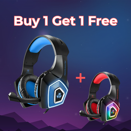 NVR DragonElite – Headset Gamer Premium Estéreo LED con Micrófono