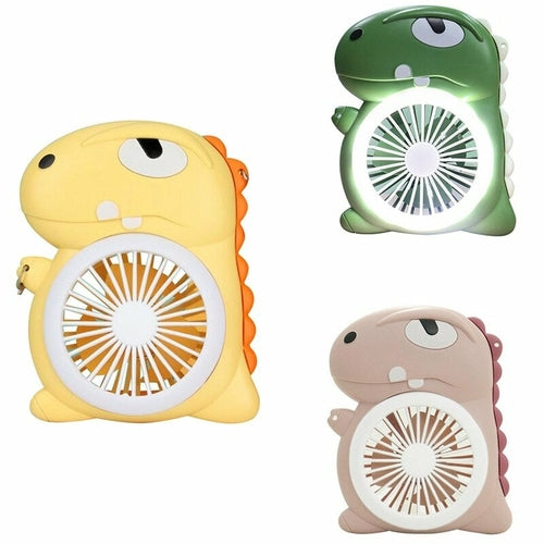 Ventilador Portátil USB de Escritorio - Enfriamiento Personal Silencioso