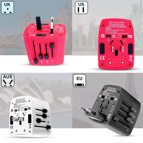 NVR TravelPlug Pro – Kit 3 Adaptadores de Viaje Universales