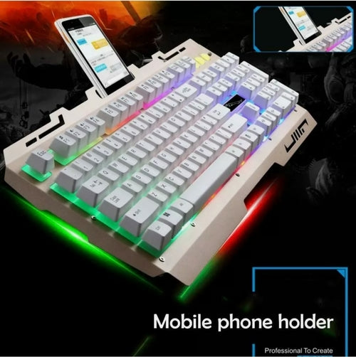 Kit Teclado y Mouse Gamer USB Ninja Dragons Premium NX900 con Cable