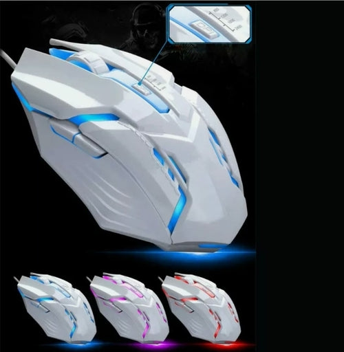 Kit Teclado y Mouse Gamer USB Ninja Dragons Premium NX900 con Cable