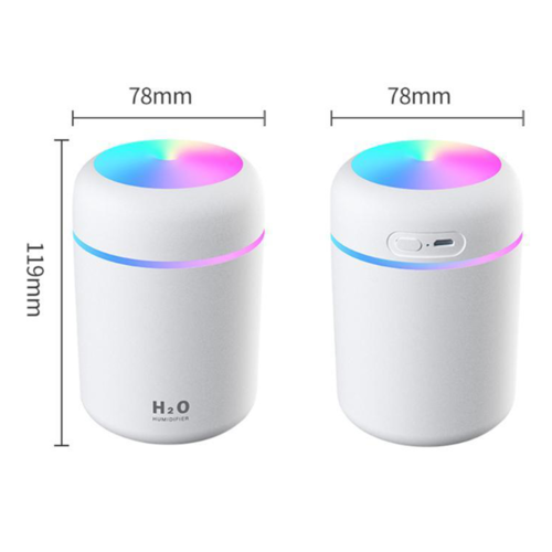 Humidificador Portátil con Difusor de Aceites Esenciales para Auto y Hogar