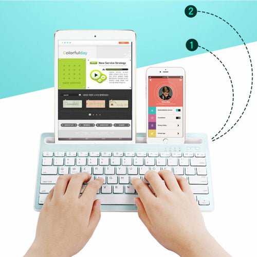 Teclado Bluetooth Multifunción Inalámbrico - Multi-Task Master