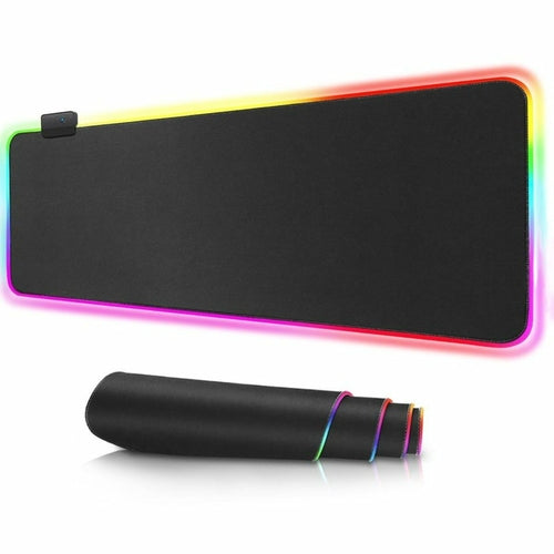 Mousepad Gamer RGB Ninja Dragons - Tamaño Grande con Luz 1 Toque