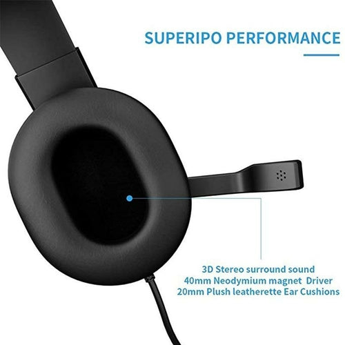 NVR DragonSpace G3600 – Headset Gamer Estéreo con Cable y Micrófono