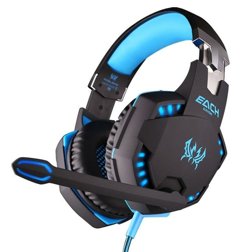 NVR NinjaBeat G21Z – Audífonos Gamer LED con Vibración Háptica