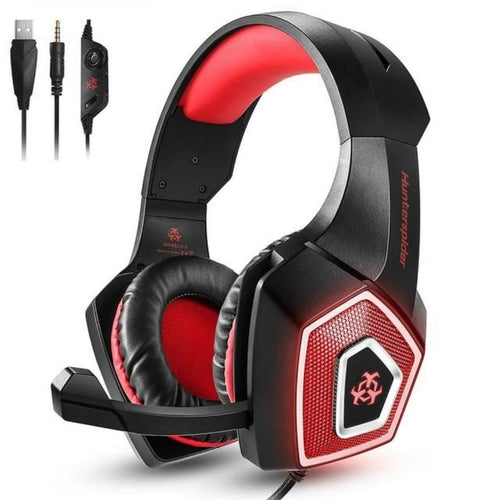 NVR DragonElite – Headset Gamer Premium Estéreo LED con Micrófono