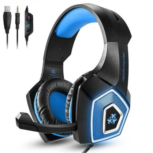 NVR DragonElite – Headset Gamer Premium Estéreo LED con Micrófono